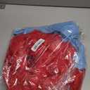Pinnies Team Practice Vests with Numbers for Child Youth Teen Adult, Mesh Scrimmage Jerseys for Soccer, Football (Child/5-10 Years Old, Red-6 + Blue-6)