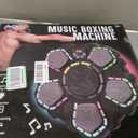 Music Boxing Machine Sport Toys for Kids and Adults,Wall Mounted Bluetooth Smart Punching Target,Training Pad Toy with Boxing Glove,Ideas Toys for Boys Girls Kids 3 4 5 6 7 8 9 10 11 12+ Years Old