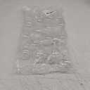 Luxshiny 20pcs DIY Snow Globe: 2.4Inch Clear Plastic Water Globe with Screw Off Cap for Christmas DIY Crafts Home Wedding Party Decoration