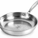 siraat Titanium Hammered Pan Pro Large, 3-Layer Induction, 12-Inch