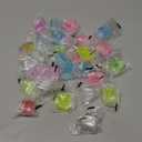 0.98IN 30 Pcs Ice Cubes Fidget Toys,Soft Square Squeeze Cube Anxiety Stress Relief Ball Squishies Bulk for Kid Adult Party Favor Gifts