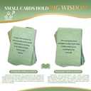 50 Ancient Wisdom Inspiration Cards - Daily Affirmation Deck for Mindful Strategy & Leadership - Premium Glossy Insight Cards for Personal Growth, Success & Inner Peace (Jade)