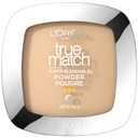 L'Oreal Paris True Match Super Blendable Oil Free Powder Foundation, W3 Light Medium, 0.33 oz
