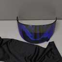 Compatible with CWR-1 Z7 RF-1200 NXR X14 RF-SR Motorcycle Helmet Visor Shield Replacement Helmet Accessories ( Revo Deep Blue)