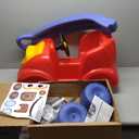 Step2 Push Around Buggy Kids Push Car, Ride On Toy, Stroller Substitute, Includes Seat Belt & Horn, Made of Durable Plastic, Max Weight 50 lbs., For Toddlers 1.5-4 Years Old, Red