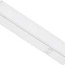 LAGOM 12" Direct Wire Dimmable LED Under Cabinet Lights, Selectable 2700K/4000K/5000K, Selectable Brightness, White Finish, UC0112WH27