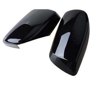 1Pair Side Mirror Cover Wing Rearview Mirror Cap Fit for B-MW E60 E61 E63 E64 2003-2008,Car Accessories Replacement-Glossy_silver