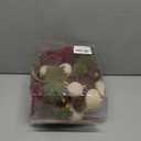 50 Pcs Velvet Christmas Ornaments Balls Set, Multi Size Color Hanging Balls for Xmas Tree Decorations Wreath Garland Wedding Holiday Party Office Home Decor