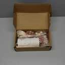 Hdviai 121Pcs Macrame Kit, Macrame Supplies 3mm x 109Yards Macrame Cord for Macrame Kits for Adults Beginners, with Accessories Like 100Pcs Beads and 10Pcs Wooden Rings for Macrame Plant Hanger Kit