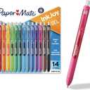 Paper Mate Colorful Gel Pens - InkJoy Gel Pens Assorted Medium Point (0.7). Perfect for Vibrant Colored Writing and Sketching with Paper Mate InkJoy 14 Count