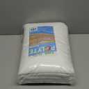  POLYTE Microfiber Quick Dry Lint Free Bath Towel, 57 x 30 in, Pack of 4 (Aqua) : Home & Kitchen