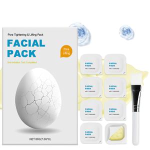 Zombie Face Mask Peel Off, Pore Tightening & Lifting Pack, Hydrating Zombie mask, Facial Mask Care, Anti-Aging, Anti-Wrinkles for All Types (1 Box, 8ea)
