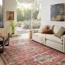 Loloi Anniston Collection ANS-04 Spice/Multi 2'-3" x 3'-9" Machine Wash Accent Rug