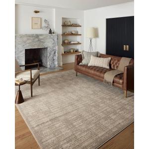 Loloi Darby Collection DAR-07 Pebble/Sand 2'-7" x 4' Accent Rug
