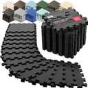 bemaxx Gym Mats Set - EVA Interlocking Foam Floor Tiles Workout Mat Puzzle