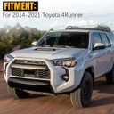 Left Headlight For Toyota 4runner 2014-2020 Headlamp Replacement w/o bulb