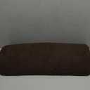 Sintuff Recliner Leg Rest Cushion Sofa Footrest Pillow with Cover Half Moon Bolster Pillow Under Knee Pillow for Sleeping On Back Alleviating Pain, 23 x 10 nch (Coffee)