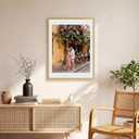 Fun Memories 24x30 Picture Frame, Solid Oak Wood 30x24 Poster Frame for Wall, 24x30 Matted frame for 18x24, Natural Oak Wood Frame for Home Decor, Set of 2, 24x30 in - 2P
