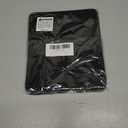 2 x ALOANES Mouse Pad with Stitched Edge, Non-Slip Rubber Base Mouse Mat for Laptop& Computer, Small Mouse Pad for Gamer, Office & Home, Black Square Mousepad 9.8''x 8.3''x 0.08''