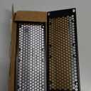 Tecmojo 2 Pack Vented 2U Blank Rack Mount Panel, Steel Patch Panel Filler for 10" Server Rack, Network Cabinet, Data Center, Home Labs, Black