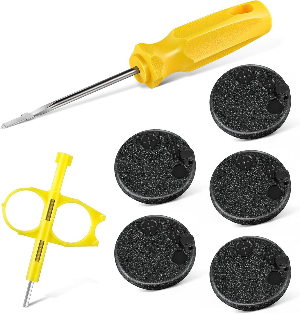7 Pack Sprinkler Rubber Head Cap Tool Kit Compatible with Hunter PGP Rotor Protective Rubber Cap, Sprinkler Pars Replacement, Lawn Irrigation Parts for Automatic Irrigation Water System