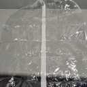 Handy Laundry Clear Vinyl Garment Bag - Protect Your Clothing While Traveling & Dust Free While Hanging in Your Closet. Ideal for Coats, Suits, Dresses or Gowns - Set of 2 (24 X 42 Inches)