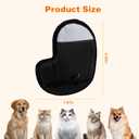 2 x 2Pcs Electrostatic Pet Hair Removal Gloves, Reusable Pet Hair Remover Glove for Cats & Dogs, Brush Static Grooming Gloves for Couch, Furniture, Carpet, Car Seat, Curtain