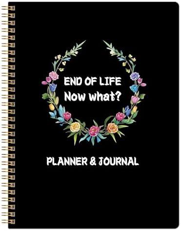 KAICN End of Life Planner, Last Wishes Organizer Planner Notebook for Beneficiary Info, Will Preparation, When I'M Gone Organizer, Death Planner, 7.5" X10”