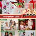 KY&BOSAM Cardinal Suncatcher Had-Painted Staine Glass for Windows Hangings Wind Chimes Pressed Real Flower Wings Glass with Metal Heart Charm Birthday Gifts for Women Mother's Day(A Special Aunt)