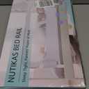 Baby Bed Rail Guard for Toddlers - 47" Toddler Bed Side Rails for Twin, Full, Queen Bunk Size Bed Swing Down Bedrail Extral Tall Child Safety Side Railing Guards for Kids (Grey)