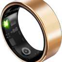 Smart Health Ring Fitness Tracker for Men Women, Sleep, Stress & Activity Monitoring, IP68 Waterproof, Long Lasting Battery, Rose Gold 8