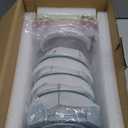 16oz Glass Meal Prep Containers, Airtight 2 Cup Glass Storage Containers with Lids, Heat-Resistant BPA-Free Borosilicate Glass Soup Container for Leftover, Microwave, Dishwasher&Freezer Safe (4 Packs) (Multicolor+Clear)