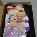 Aeelike 20pcs Acrylic Yarn for Crocheting, Crotcheting Set for Beginners, Crochet Kit with Everything Include 1093 Yards Yarn, Aluminum Crochet Hooks,Step-by-Step Instruction and Black Organiser Bag