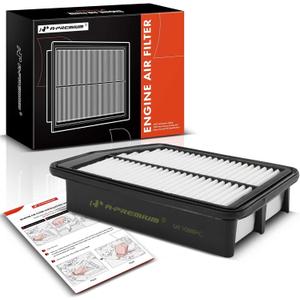 A-Premium Engine Air Filter Compatible with Hyundai Elantra, Elantra GT, Tucson & Kia Forte, Forte5, Sportage, 2010-2018, 1.8L 2.0L 2.4L, Rigid Panel, Replace# 28113-2S000