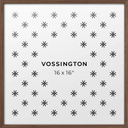 Vossington Thin 16"x16" Frame Walnut