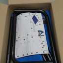 Elevated Dog Bed for Large Dogs, Washable Raised Cot with Skid-Resistant Feet, Waterproof Cooling Dog Beds with Oxford Cloth, Indoor/Outdoor Use, Blue 50in (XL- 50.8"x 31"x 8")