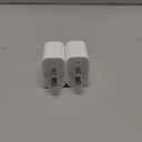 2 Pack USB C Charger Block, Dual Port Type C Wall Charger Fast Charging 20W Power Adapter Cube for iPhone 14/14 Pro/14 Pro Max/14 Plus/13/12/11, XS/XR/X, iPad, Samsung, More (White)