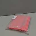 100PCS Valentines Day Heart Straws - Heart Shaped Pink Straws Plastic Disposable Drinking Straws Cute for Valentine's Day, Wedding, Party, Birthdayparty, Decorations (Pink)