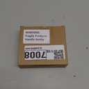 Kenning Vintage Mini Table Clock, 3.5 Inch Decorative Metal Silent Non Ticking Analog Quartz Battery Operated Table Top Clock for Living Room Bedroom Bedside Desk Decor(Bird)