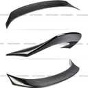 Real Carbon Fiber Rear Spoiler Compatible with 2014-2020 Lexus IS200 IS250 IS300 IS350, Duckbill Trunk Exterior High Kick Tail Deck Lid Wing Lip
