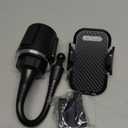 andobil Upgraded 15" Cup Holder Phone Holder, Solidest & Adjustable Military-Grade Long Gooseneck Cup Phone Holders for Your Car Truck, Car Phone Holder for iPhone 17 Pro Max 16 15 14/Samsung/Pixel (Black)