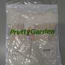 PRETTYGARDEN Women's 2025 Summer Long Sleeve Henley T Shirts Ribbed Knit Button Slim Fitted Basic Casual Going Out Fall Tops (Beige, L)