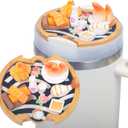 Used for Stanley Cup Lid Accessories Charms,Miniature Food Drink Charms for Stanley Cups H2.0 Accessories 30oz 40oz
