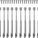 KEILEOHO 10 PCS 100N /22.5lb Soft Close Cabinet Hinges, Gas Strut Lift Support Cabinet Hinges, Hydraulic Gas Lift Spring Stay, Cabinet Door Strut, Cabinet Door Lift