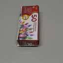 Warm Multi Color Christmas Tree Lights - 9 ft String of 50 Incandescent Mini Bulbs Multifunctional Lighting Modes, for Decorative, Bedroom, Outdoor, Xmas Twinkle Lights with Green Wire Total 10.4 ft