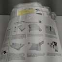 Mattress Vacuum Bag for Moving, Vacuum Seal Mattress Bag for Memory Foam or Inner Spring Mattresses, Compression and Storage for Returns, Leakproof Valve and Double Zip Seal (King) (Clear)