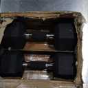 CAP Barbell Coated Dumbbell Weight | Multiple Options Pairs & Sets (50 lb - Set (25 lb x 2))