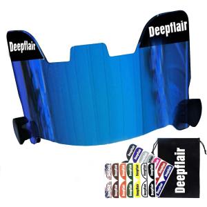 Deepflair Football Helmet VisorFootball Helmet Visor Impact Resistant Visor for Youth&Adult Football Gear