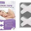Gentle Transparent White Tape - 120PCS-Hypoallergenic Tape for Sensitive Skin, Painless Removal, Breathable Comfortable to Exercise
