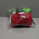 6PCS Green Monster Costume for Men, Adult Santa Costume with Mask, Coat, Belt, Gloves, Pants Small